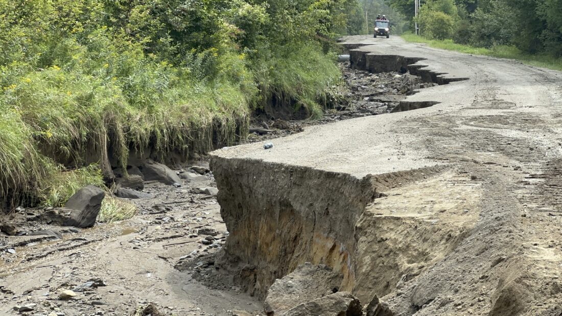 Heavy rain in northern Vermont leads to washed out roads, damaged homes ...